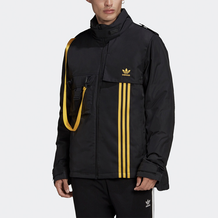 Мужская куртка adidas originals Utility DWN JKT (черный) — фото 2