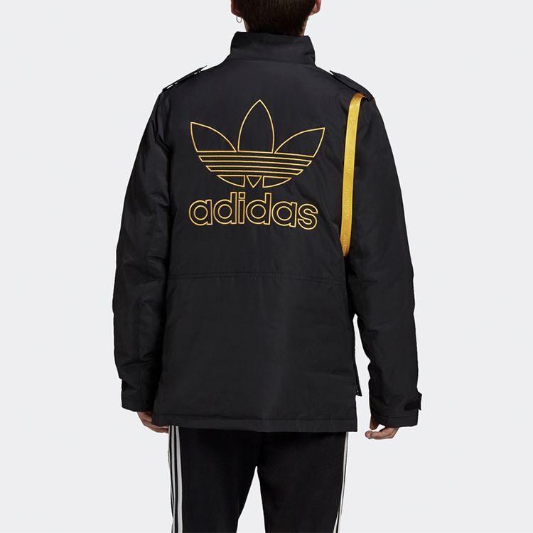 Мужская куртка adidas originals Utility DWN JKT (черный) — фото 4