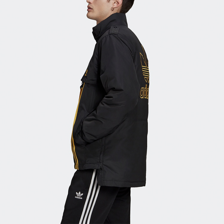 Мужская куртка adidas originals Utility DWN JKT (черный) — фото 5