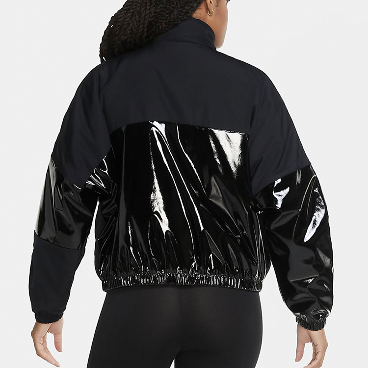 Женская куртка Nike Sprtswear Icon Clash Synthetic-Fill (черный) — фото 3