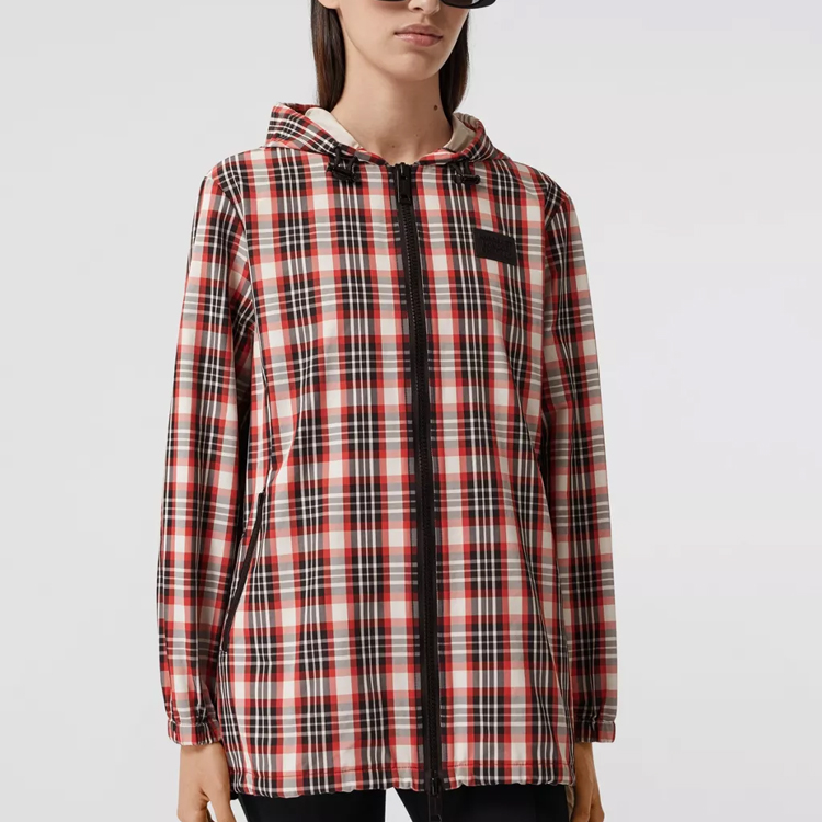 Женская куртка Burberry (красный) — фото 5