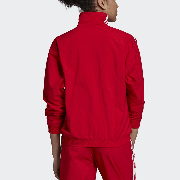 Женская куртка adidas Lock Up Tt (красная) — фото 4