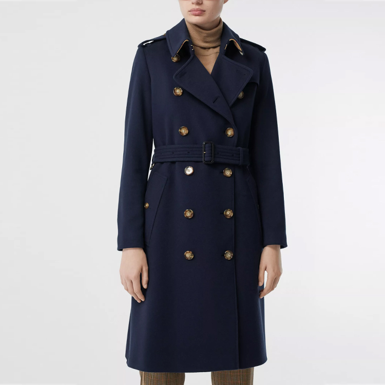 Женская куртка Burberry (военно-морской синий) — фото 2