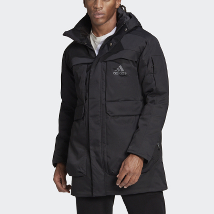 Парка adidas (черная) — фото 4