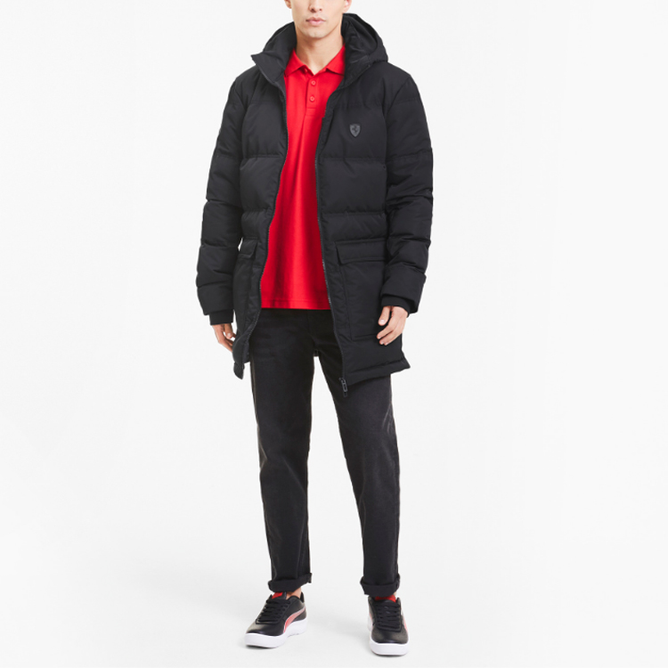 Мужская куртка PUMA (черная) — фото 4