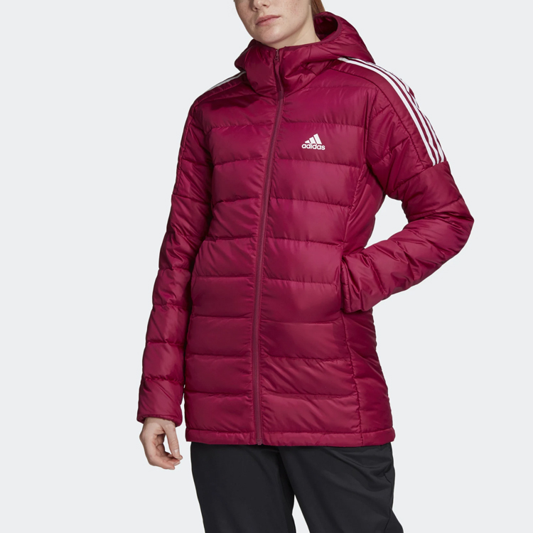 Женская куртка adidas (красная) — фото 3