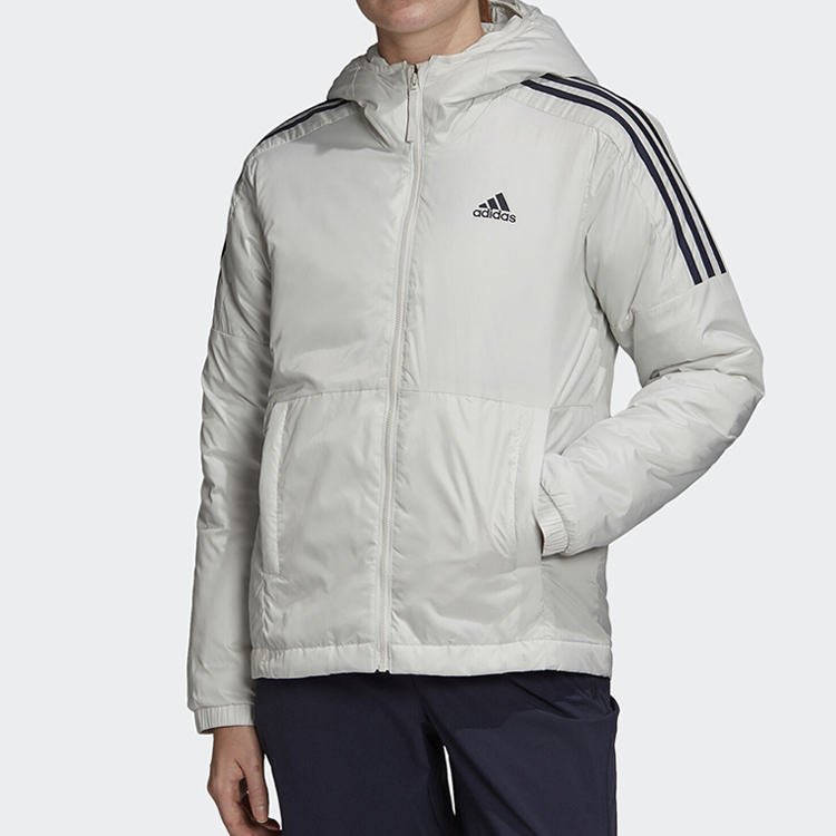 Женская куртка adidas (белая) — фото 3