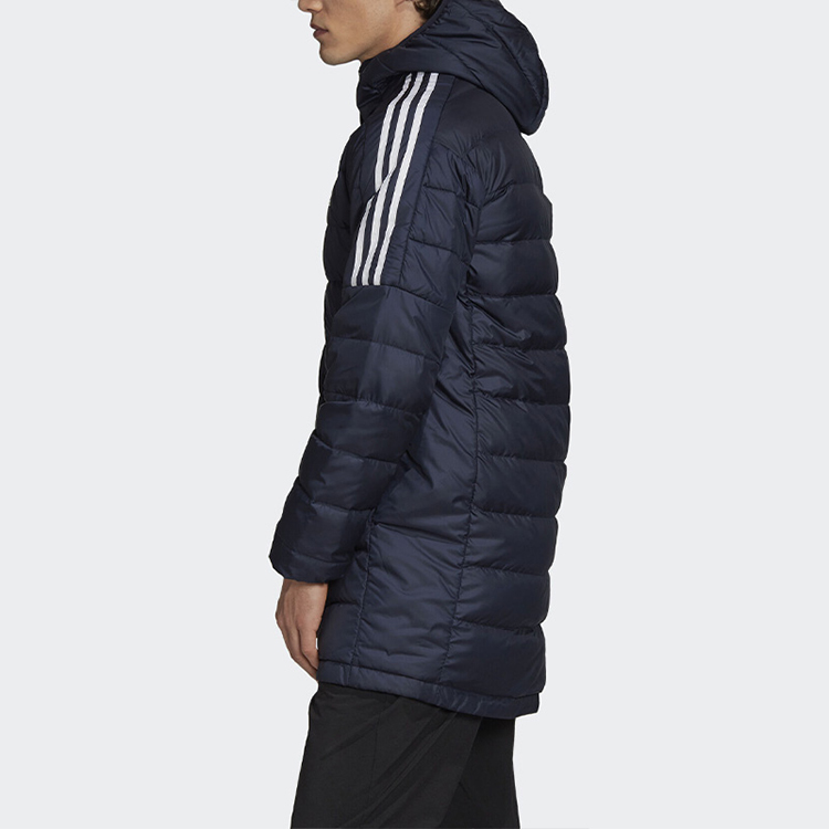 Мужская пуховая куртка adidas ESSENTIALS (темно-синяя) — фото 3