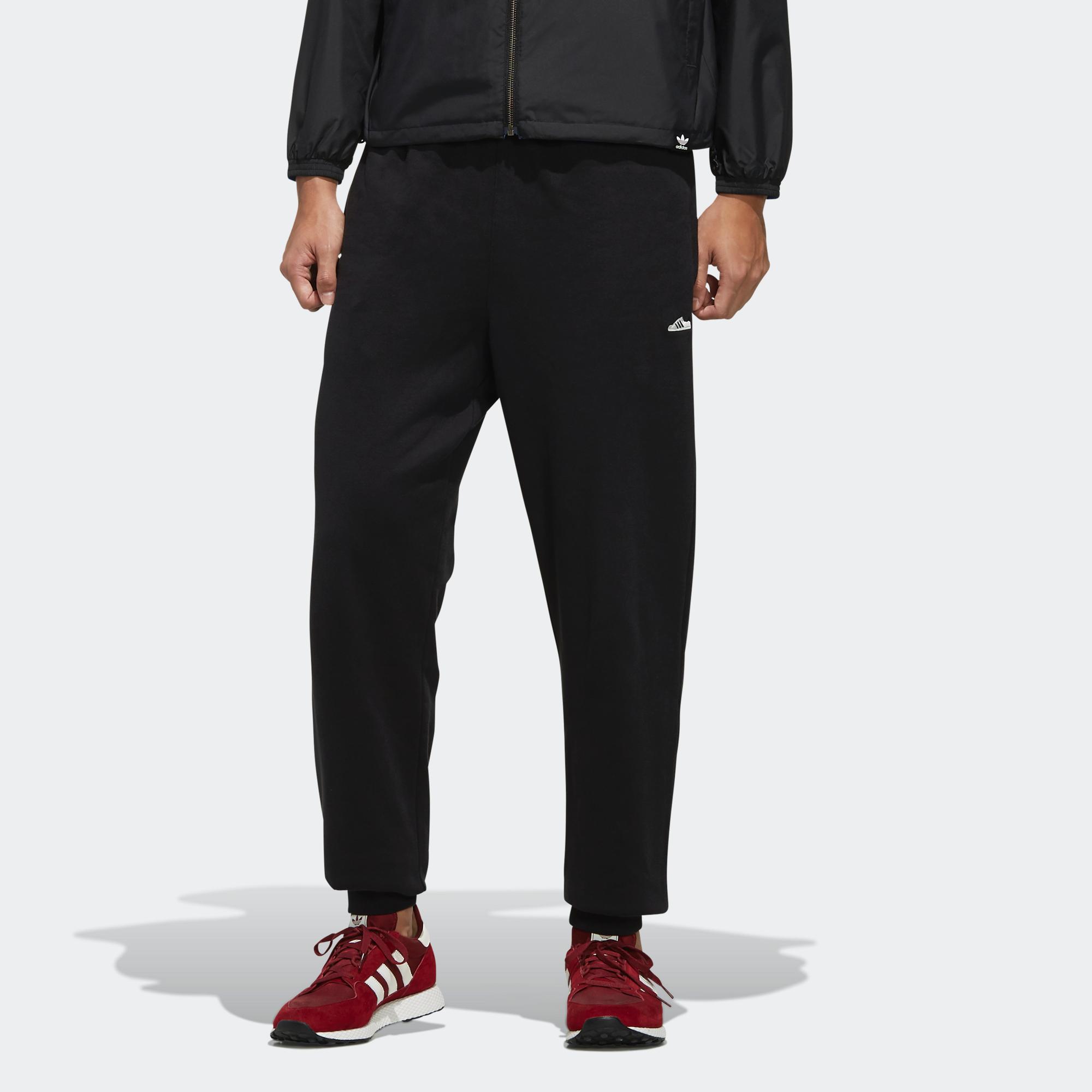 Adidas Originals Sports Pants Men’s Black Moderate
