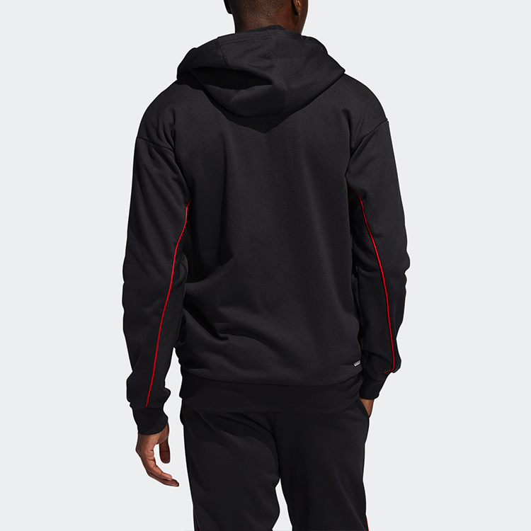 Мужская куртка adidas Rose Hoodie (черная) — фото 4
