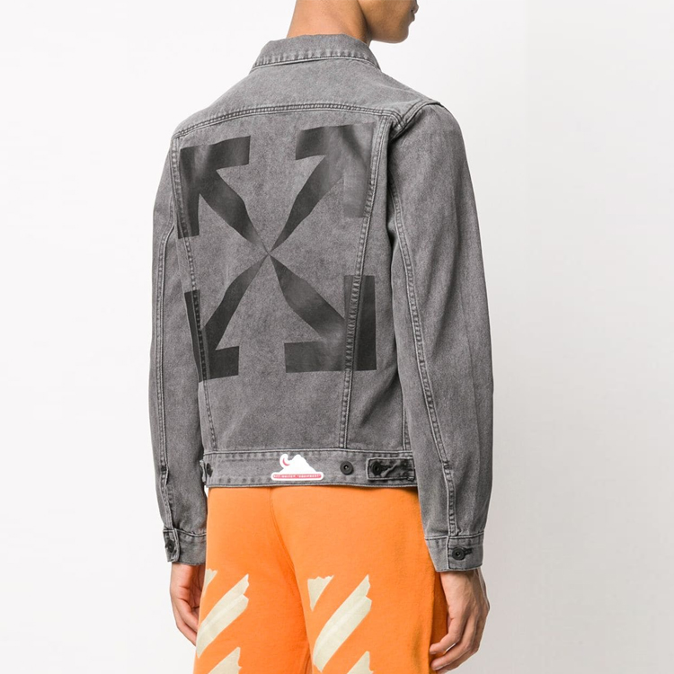 Мужская куртка OFF-WHITE SS20 (серая) — фото 3