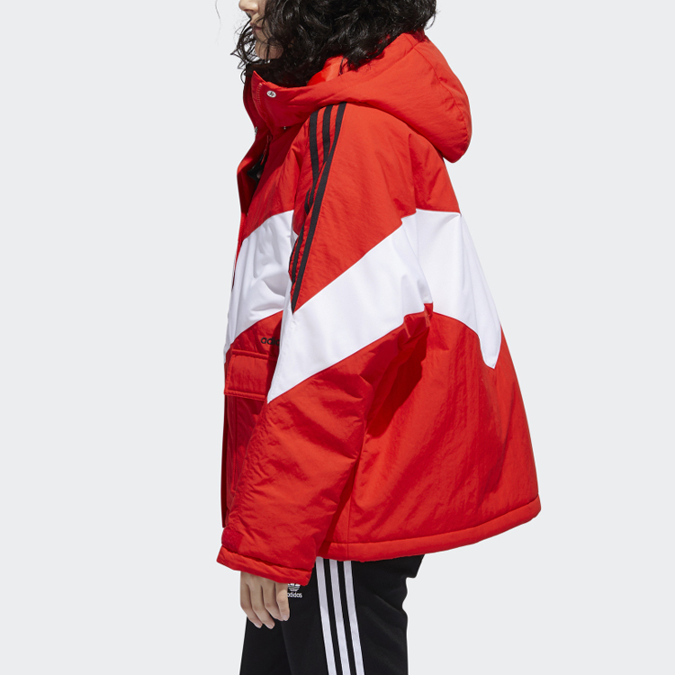 Женская куртка adidas Originals (красная) — фото 4