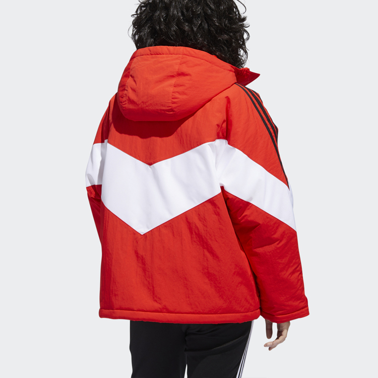 Женская куртка adidas Originals (красная) — фото 3