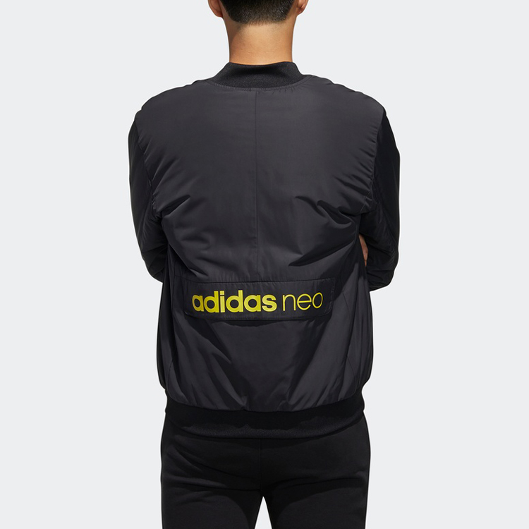 Мужская куртка adidas neo (черный) — фото 5
