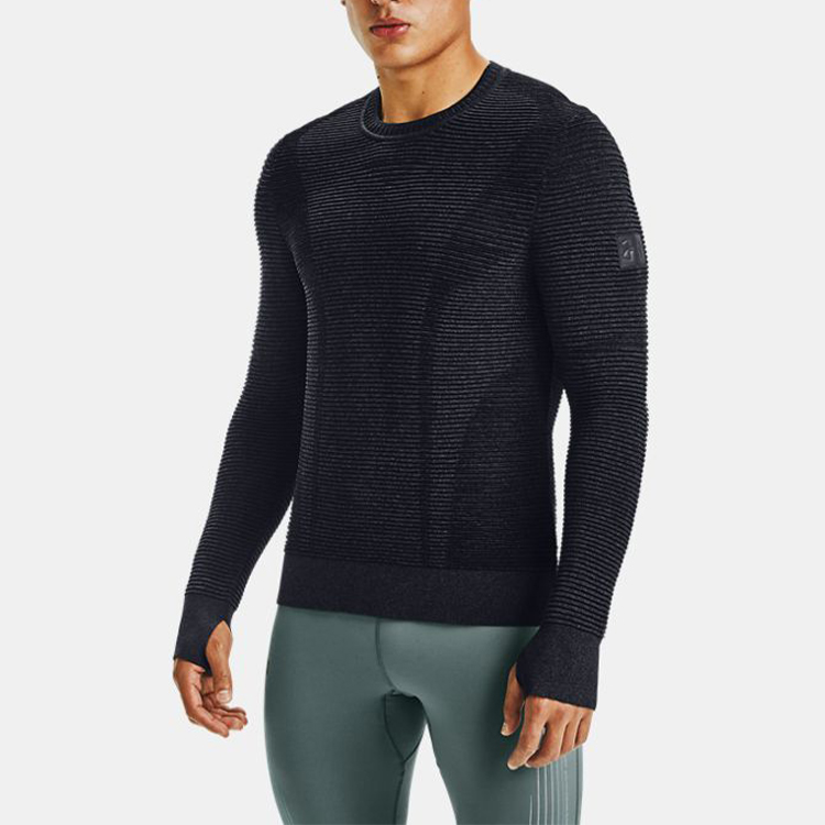 Under Armour IntelliKnit Fitness Clothing Men’s Black Moderate