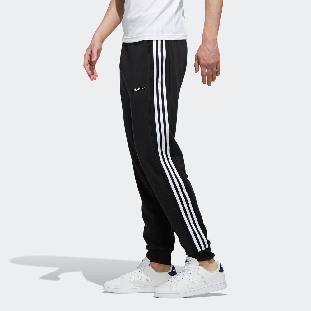 Мужские штаны adidas neo (черные) — фото 3