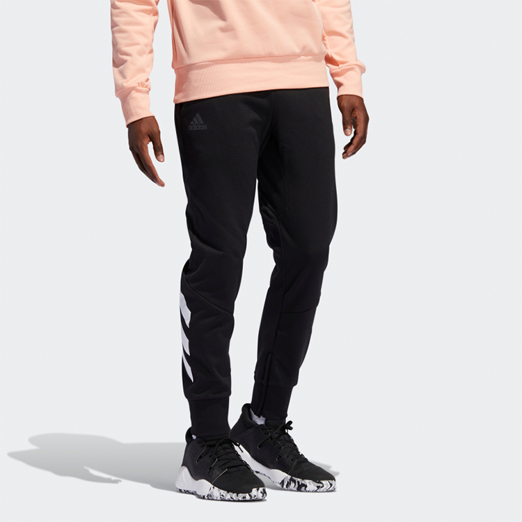 Adidas Sports Pants Men's Black Moderate