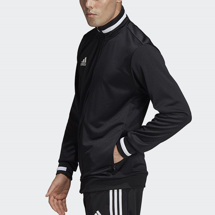 Мужская куртка adidas Спортивная (черная) — фото 4