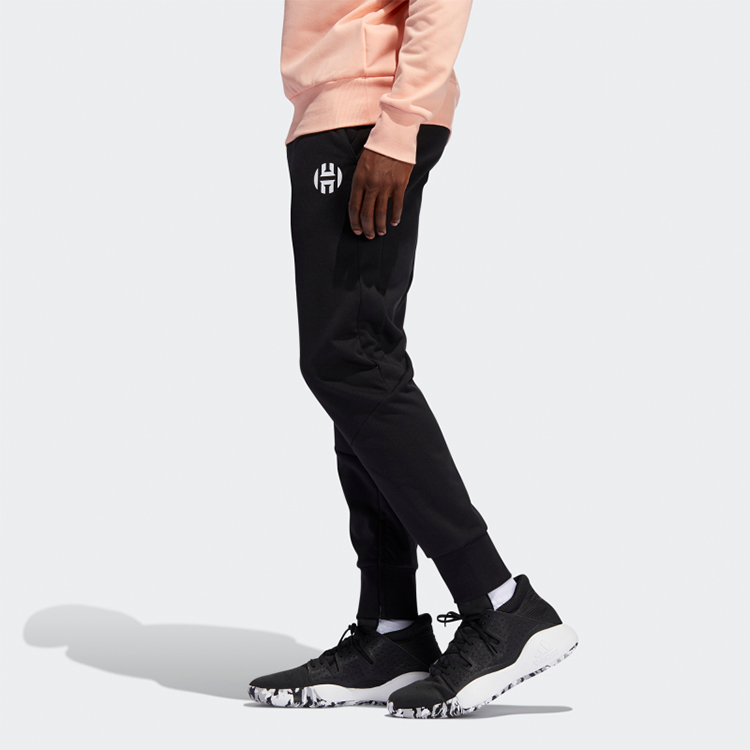 Adidas Sports Pants Men's Black Moderate