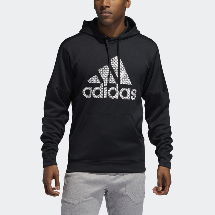 Мужское худи adidas (черное) — фото 3
