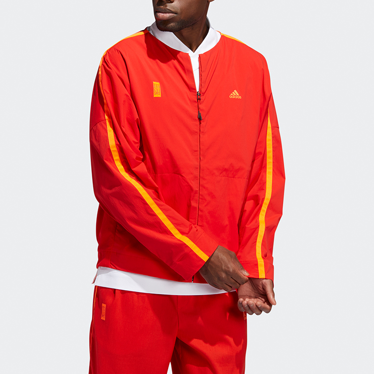 Мужская куртка adidas Originals свободного кроя (розовая) — фото 3