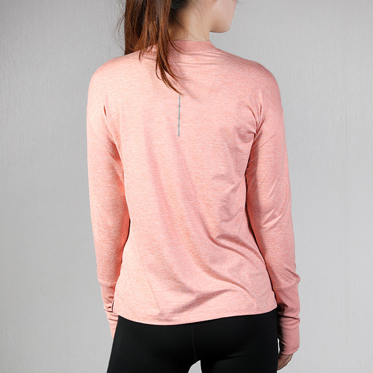 Nike Drop Shoulder Sleeve Running T Shirt Women’s Quartz Pink