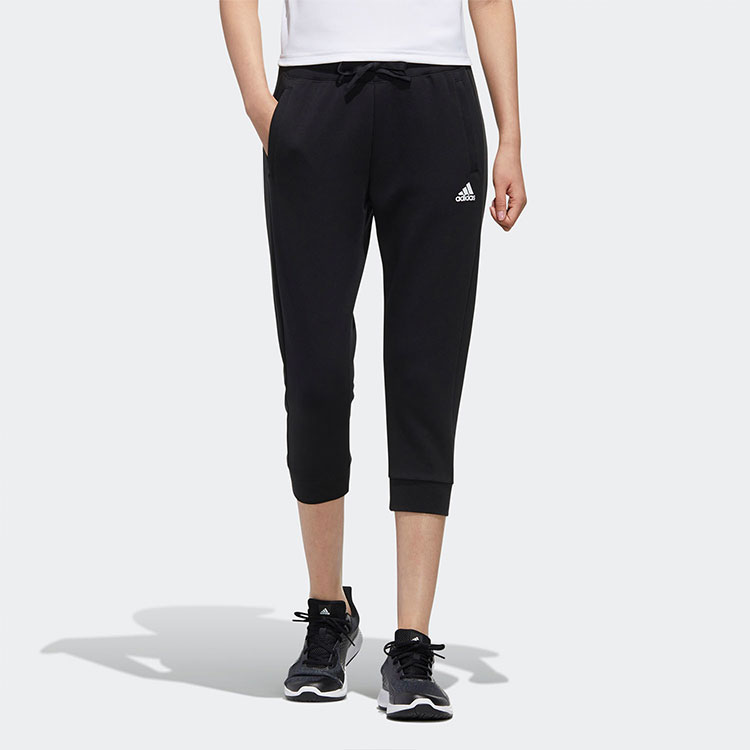 Женские штаны adidas Pant 3/4 (черные) — фото 3