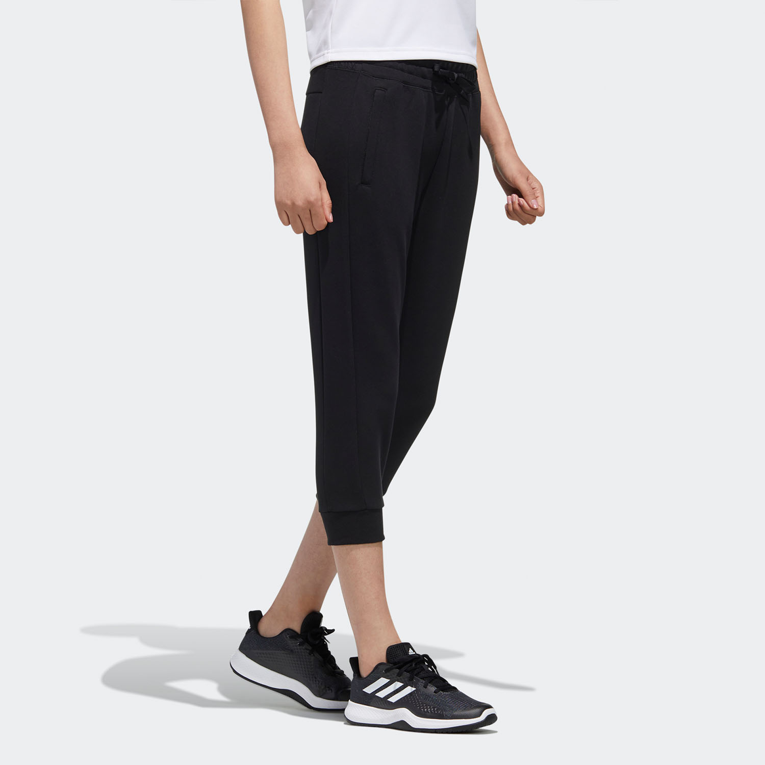 Женские штаны adidas Pant 3/4 (черные) — фото 6