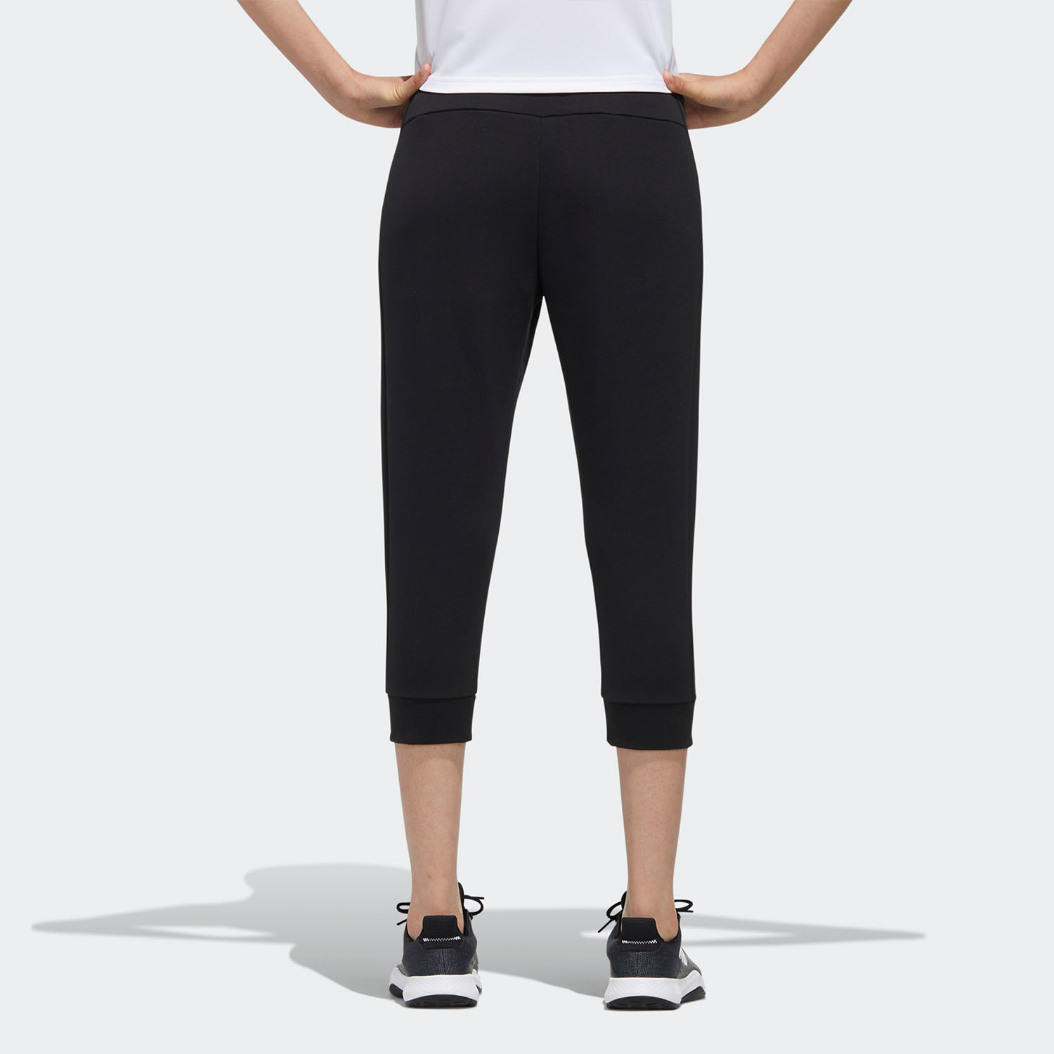 Женские штаны adidas Pant 3/4 (черные) — фото 4