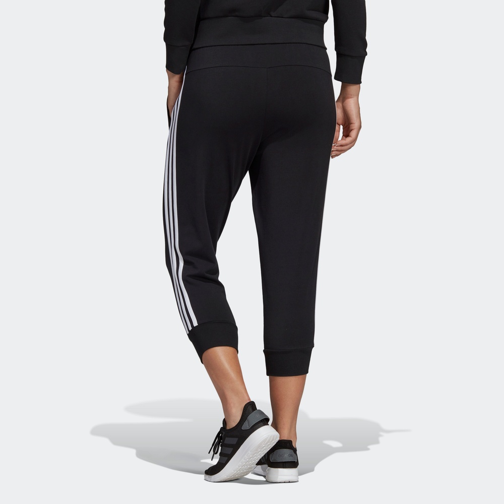 Женские штаны adidas W E 3S 3/4PT SJ (черные) — фото 4