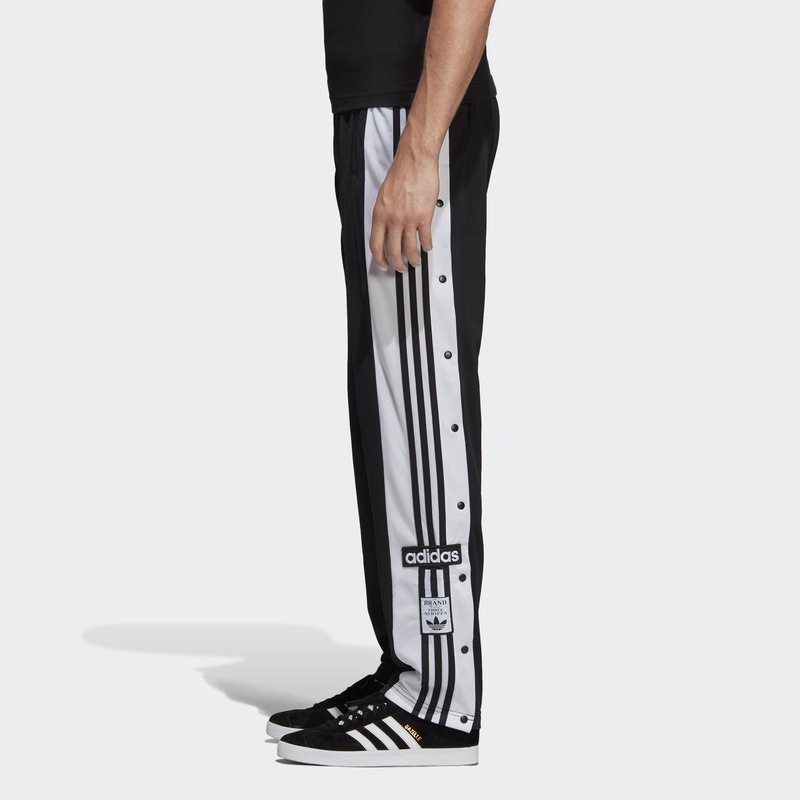 Мужские штаны adidas ADIBREAK Snap Pants (черные) — фото 5