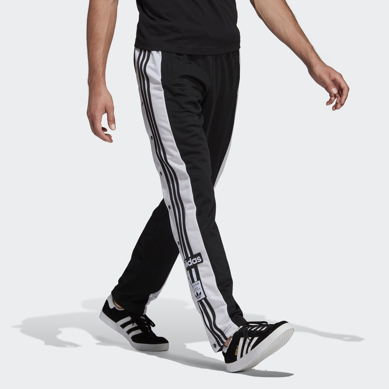 Мужские штаны adidas ADIBREAK Snap Pants (черные) — фото 7