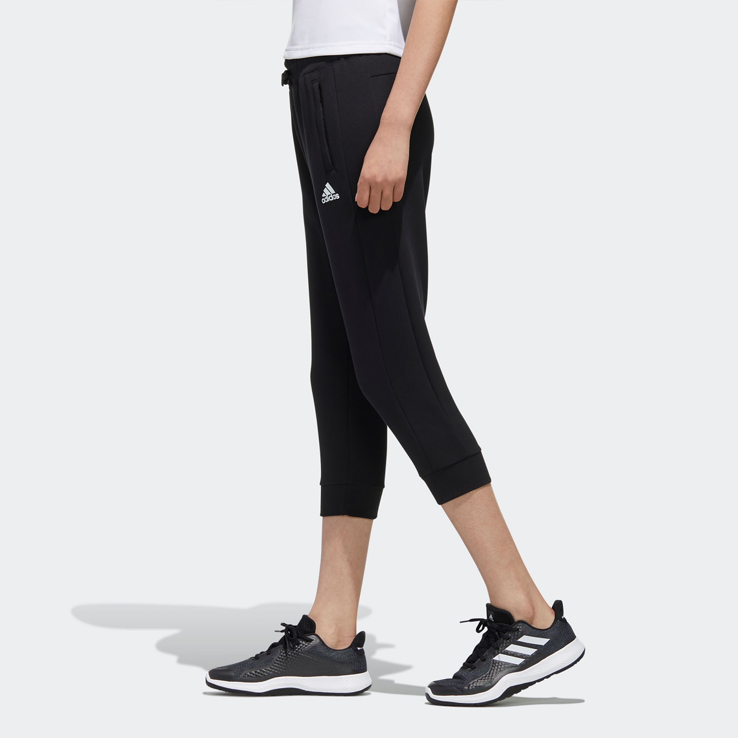 Женские штаны adidas Pant 3/4 (черные) — фото 5