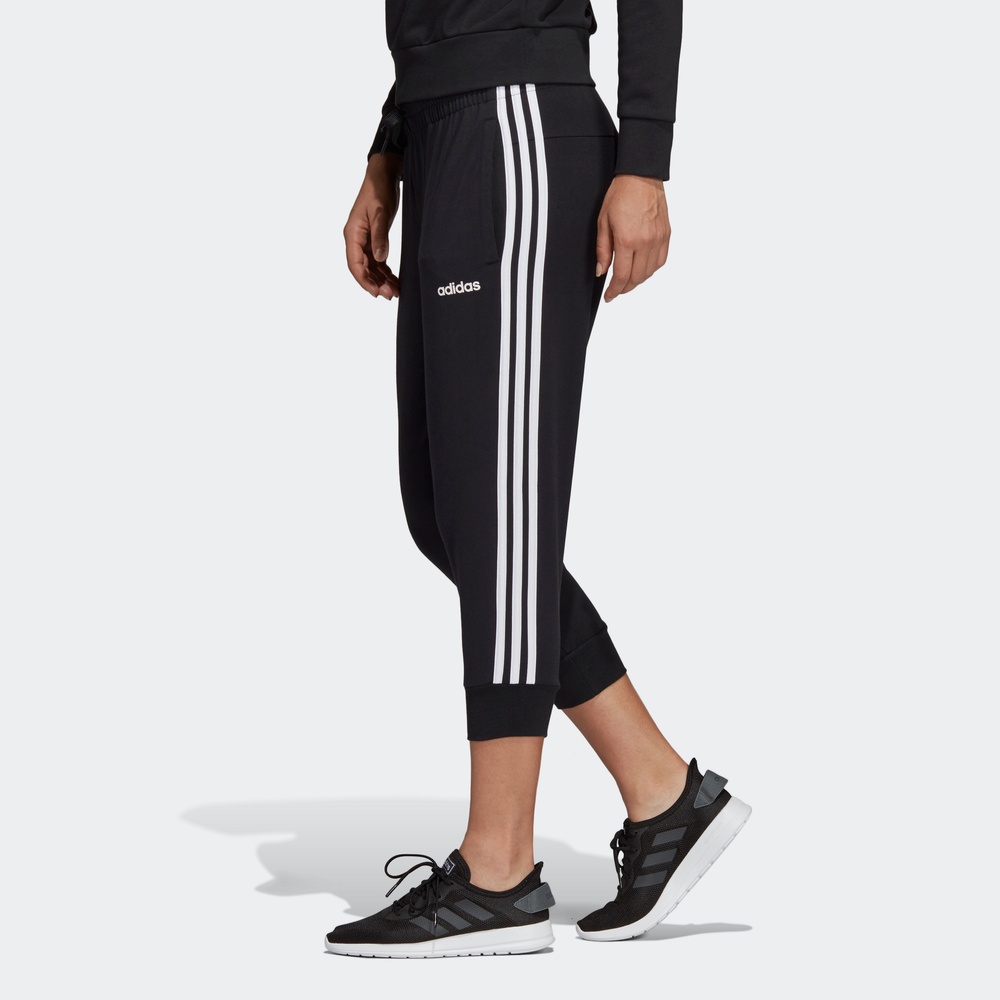 Женские штаны adidas W E 3S 3/4PT SJ (черные) — фото 5