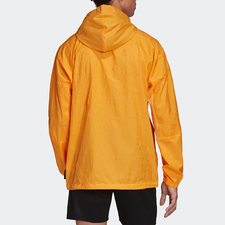 Мужская куртка adidas Full-Zip Jacket (желтая) — фото 4