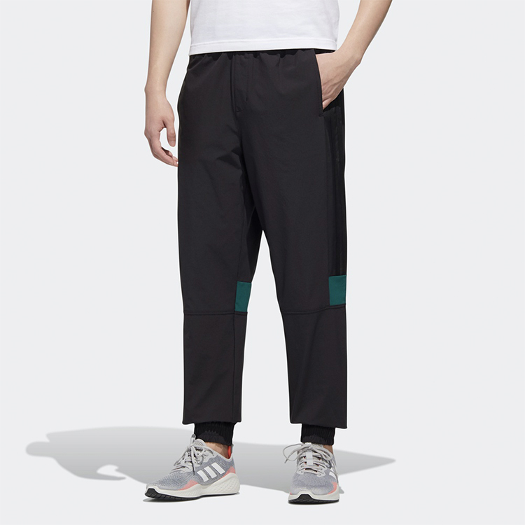 Мужские штаны adidas neo (черные) — фото 3
