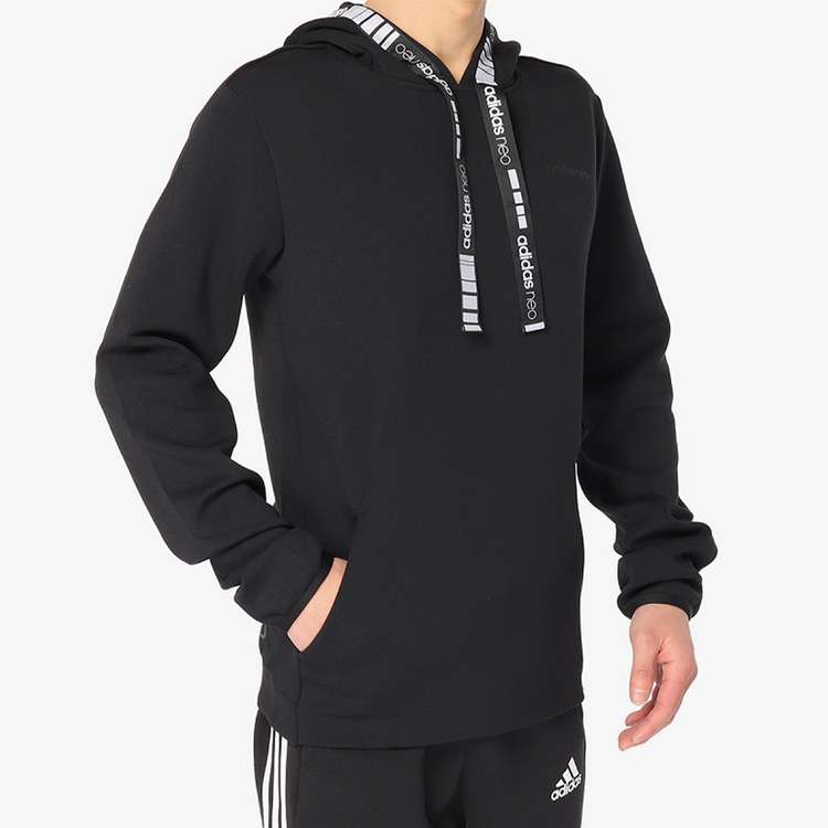 Мужское худи adidas (черное) — фото 3