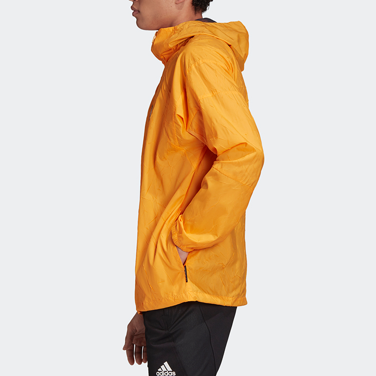 Мужская куртка adidas Full-Zip Jacket (желтая) — фото 6