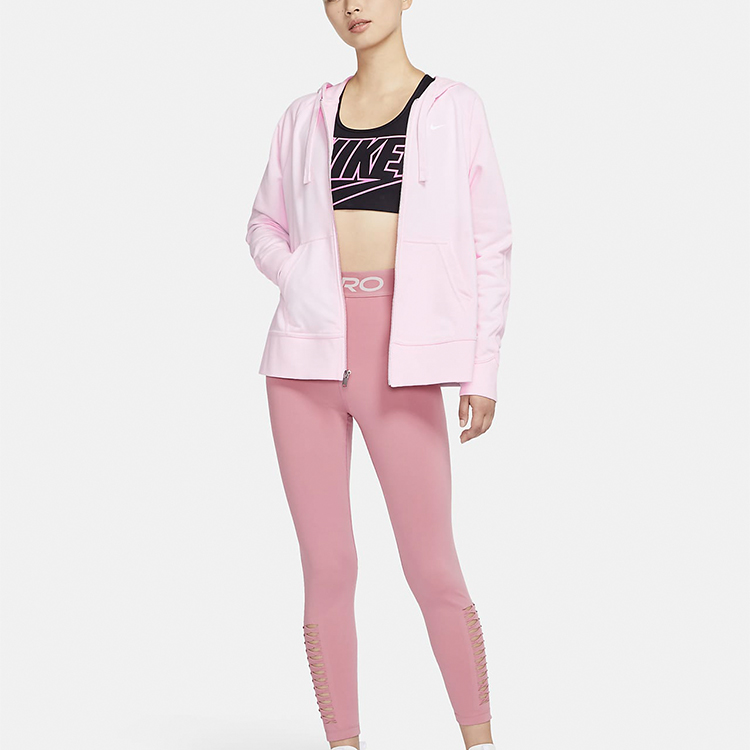 Женские куртка Nike Dri-FIT кет (розовый) — фото 2