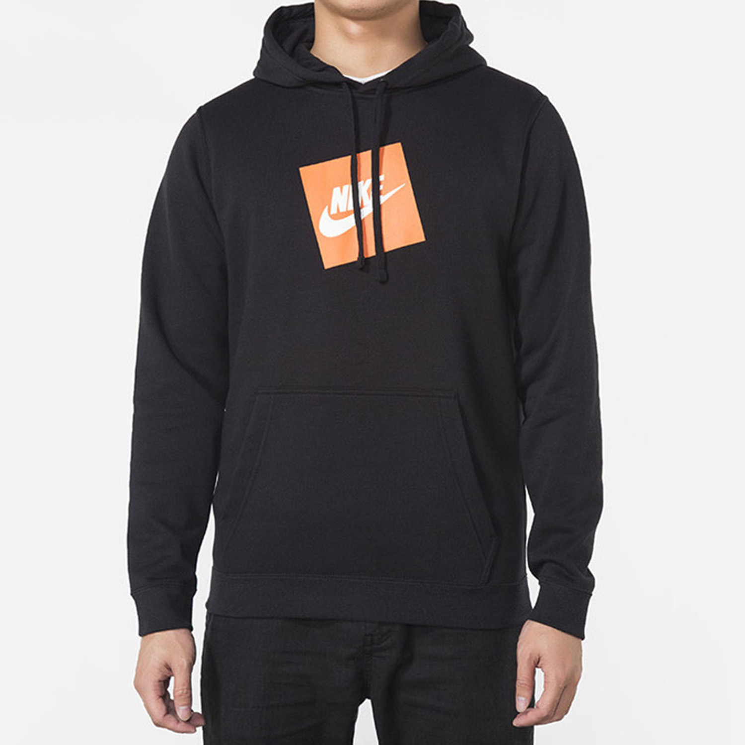 Мужское худи Nike Hoodie (черное) — фото 2