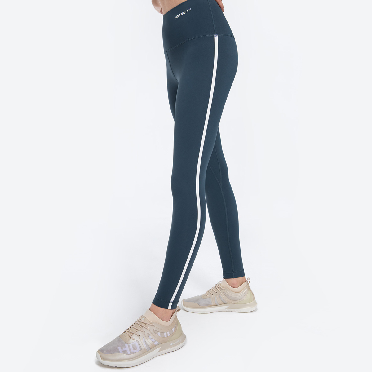 HOTSUIT Yoga Pants Women’s Dark Asphalt Gray Moderate