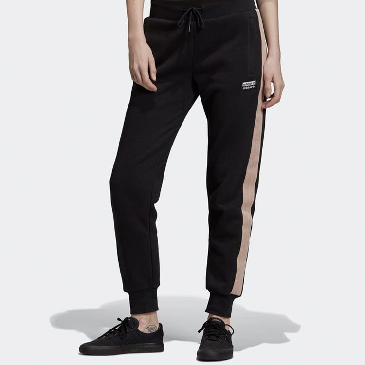 Женские штаны adidas originals Cuf Pant (черные) — фото 3