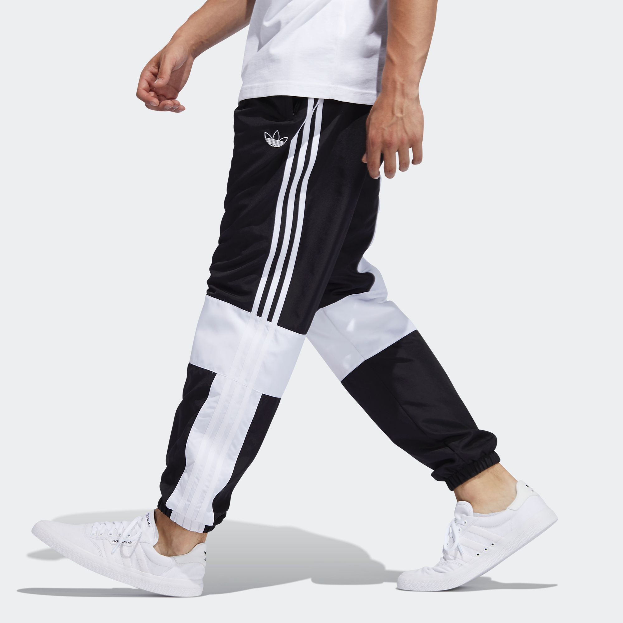 Мужские штаны adidas originals Asymm Track (черные) — фото 7