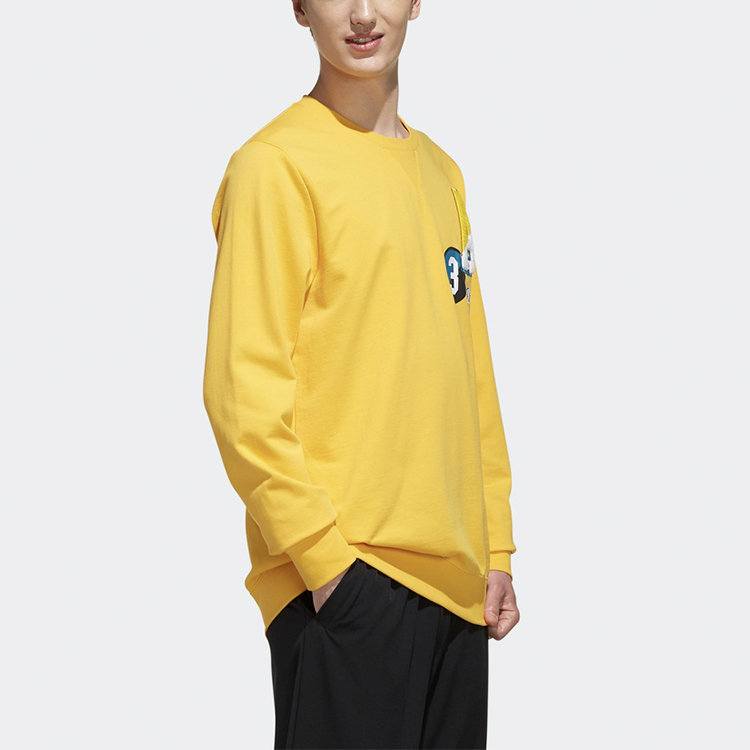 Мужская толстовка adidas neo (золотая) — фото 6