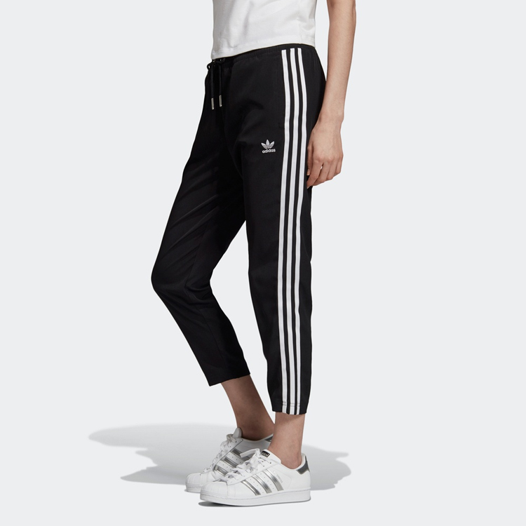 Женские штаны adidas originals (черные) — фото 6