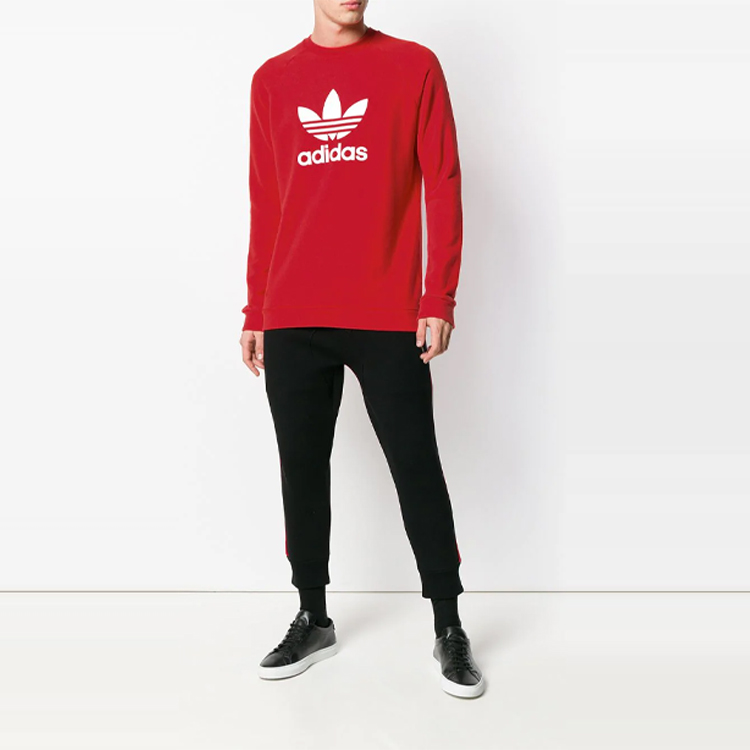 Худи adidas originals (оранжевое) — фото 3