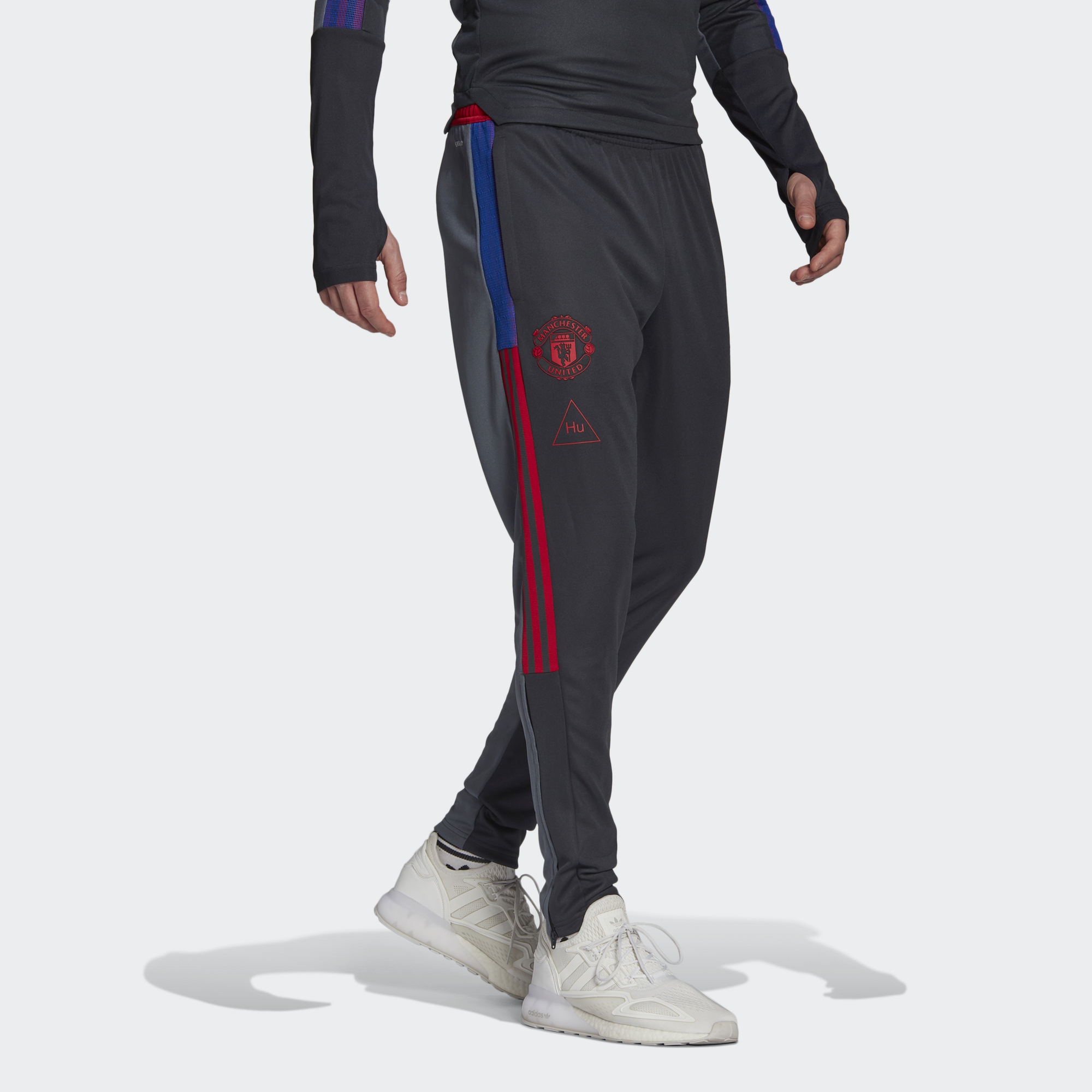 Adidas Knitted Sweatpants Men’s Dark Heather Gray