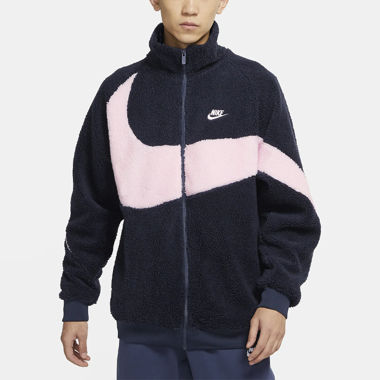 Мужская куртка Nike Swoosh Jacket (синяя) — фото 4