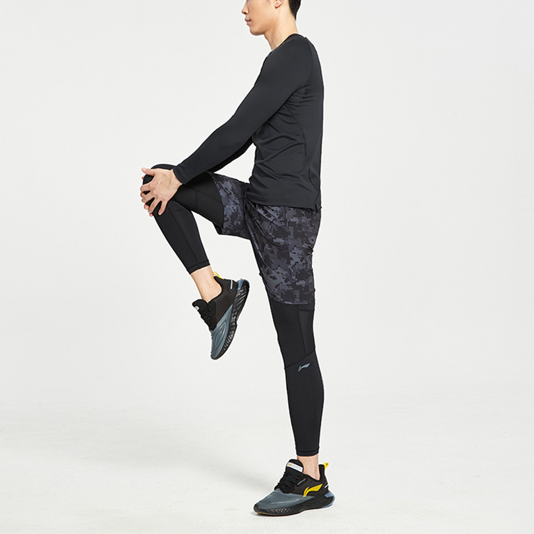 Li Ning Workout Clothing Men’s New Standard Black