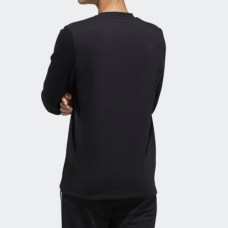 Мужское худи adidas neo M C+ SW (черное) — фото 4